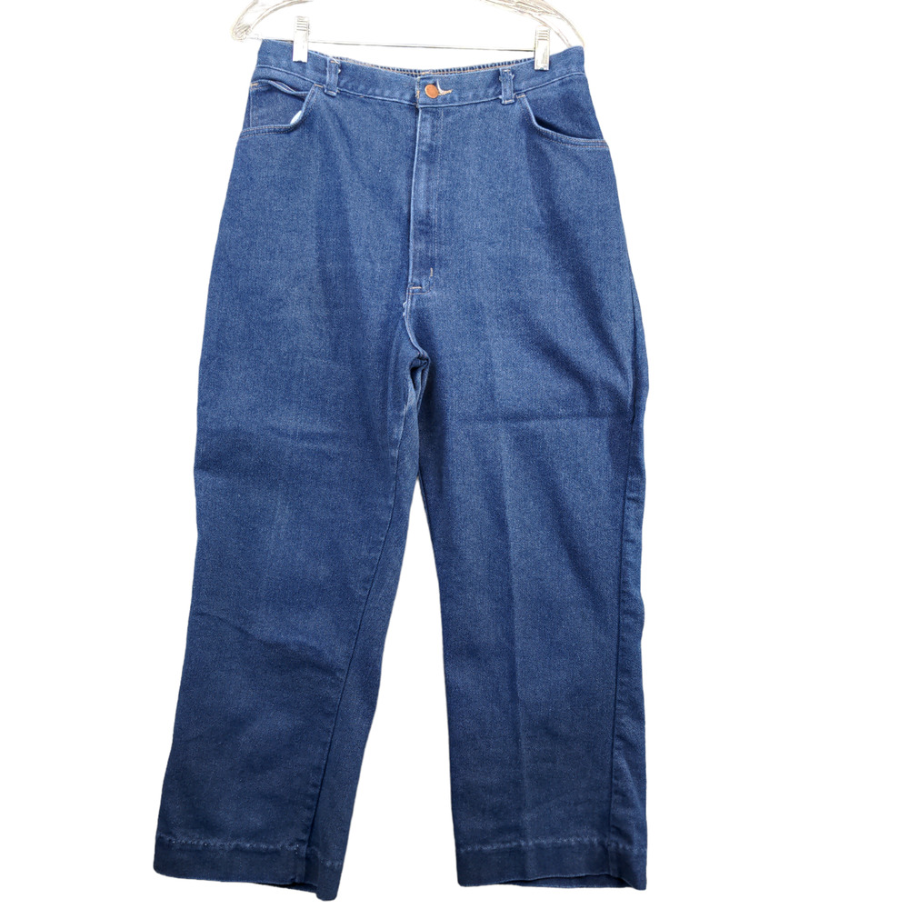 Tiger Tiger Women's Straight Leg Jeans Blue Size 34 Vintage Denim 5-Pocket